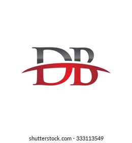 DB initial company red swoosh logo