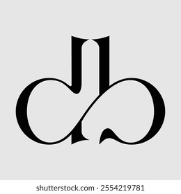 db Initial Letter Logo Symbol