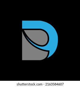 DB initial modern logo design vector icon template