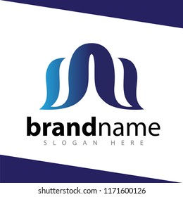 db letter abstract logo design stock template