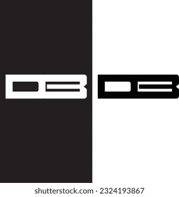 El logotipo de la letra DB es el logotipo de la mejor letra