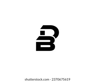 Elemento de diseño de logotipo de carta de base de datos