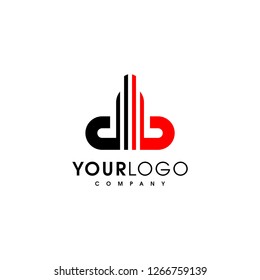 db letter logo - Vector