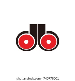 db letter vector logo