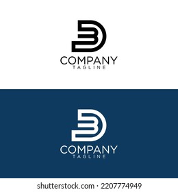 db logo design and premium vector templates