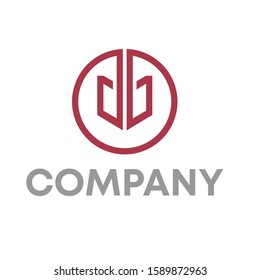 db logo icon design template sign