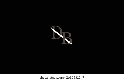 DB,BD,D,B abstract, letters, logo, monogram, style, symbols, ambitions, icons, 
