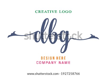 DBG lettering logo is simple, easy to understand and authoritative