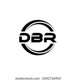 DBR Logo Design, Inspiration for a Unique Identity. Modern Elegance and Creative Design. Watermark Your Success with the Striking this Logo.