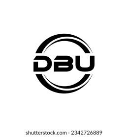 DBU Logo Design, Inspiration for a Unique Identity. Modern Elegance and Creative Design. Watermark Your Success with the Striking this Logo.