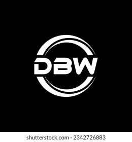 DBW Logo Design, Inspiration for a Unique Identity. Modern Elegance and Creative Design. Watermark Your Success with the Striking this Logo.