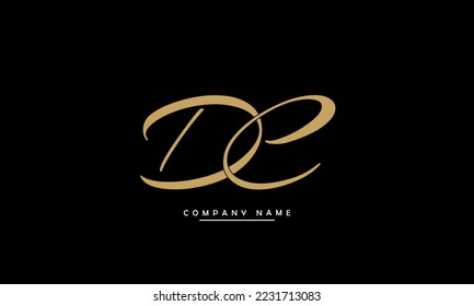 DC, CD Abstract Letters Logo Monogram