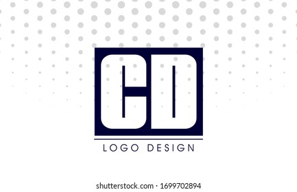 DC or CD initial letter logo design template vector
