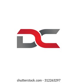 DC company linked letter logo