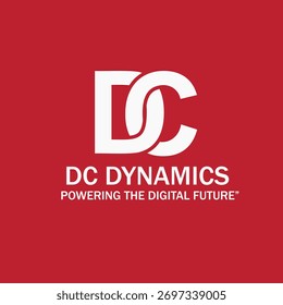 Dc dynamics logo powering the digital future