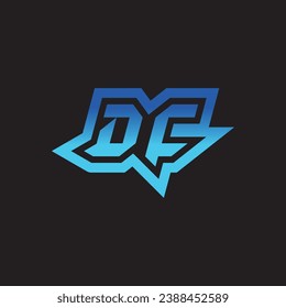 DC initial inspiration logo design esport and gaming clan ideas