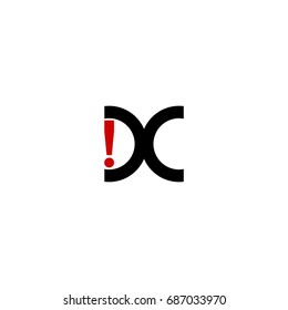 dc letter logo