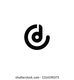 dc letter logo. bc letter logo