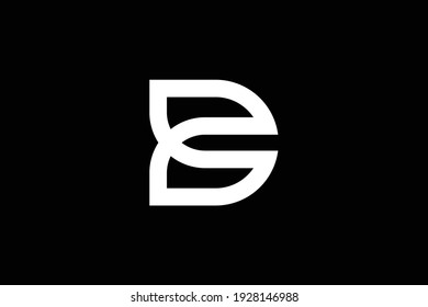 DC letter logo design on luxury background. CD monogram initials letter logo concept. DC icon design. CD elegant and Professional white color letter icon design on black background.