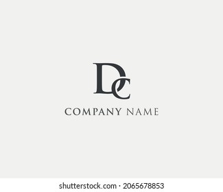 Design-Vorlage für das Logo des DC-Briefes