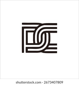 Diseño de logotipo de letra DC para su marca e identidad de empresa