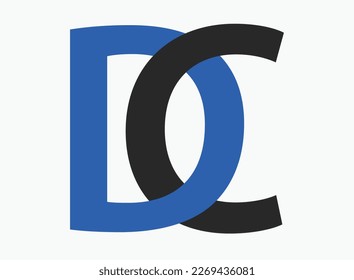 DC logo design for anyone . create by illustrator