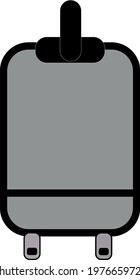 A DC Motor symbol isolated on the white background