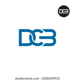 DCB Logo Letter Monogram Design