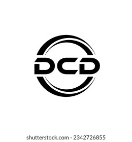 Diseño de logotipos DCD, inspiración para una identidad única. Elegancia moderna y diseño creativo. Marca tu éxito con el impresionante logotipo.