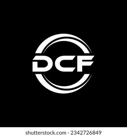 DCF Logo Design, Inspiration for a Unique Identity. Modern Elegance and Creative Design. Watermark Your Success with the Striking this Logo.