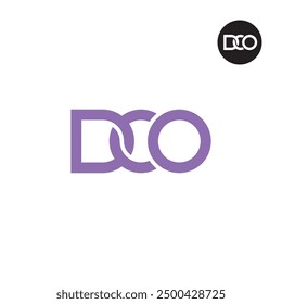 DCO Logo Letter Monogram Design