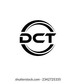 DCT Logo Design, Inspiration for a Unique Identity. Modern Elegance and Creative Design. Watermark Your Success with the Striking this Logo.