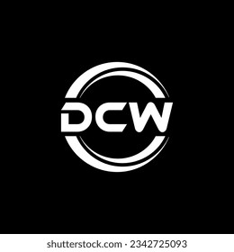 DCW Logo Design, Inspiration for a Unique Identity. Modern Elegance and Creative Design. Watermark Your Success with the Striking this Logo.