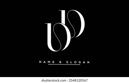 DD Abstract Letters Logo Monogram