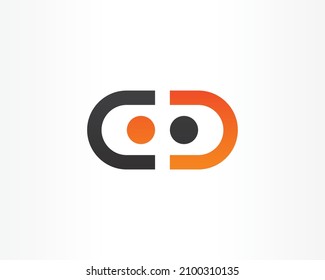 DD-Logo-Design-Symbol für AD-Konzepte