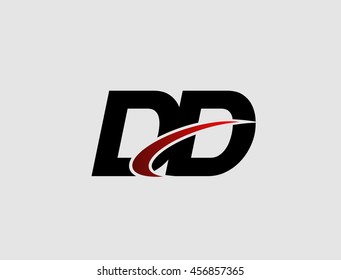 DD company linked letter logo
