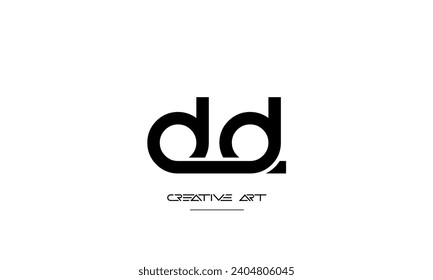 DD, D abstract letters logo monogram