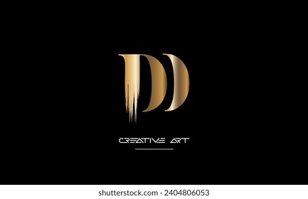 DD, D abstract letters logo monogram