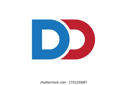 D oder D Initial Logo Design, Vector Template