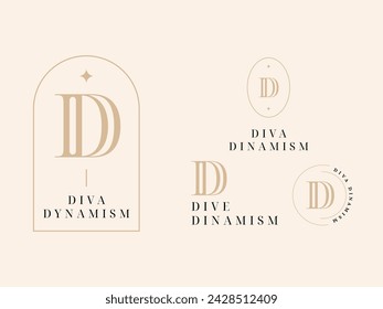 Paquete con el logotipo de DD Diva Dynamism Lady Preneur