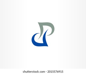 DD initial letter logo design icon
