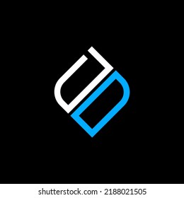 DD letter logo creative design with vector graphic