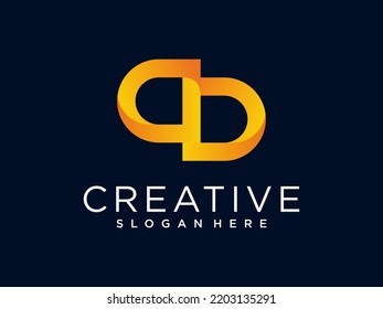 DD Letter Logo Design Template