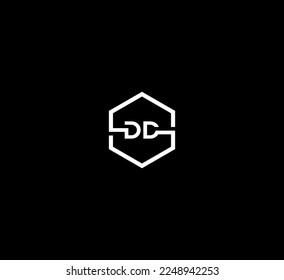Elementos de plantilla de diseño de logotipo de letra DD. Logo de la letra digital abstracta moderna. Ilustración vectorial.