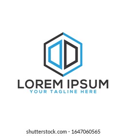 DD Letter Logo Design Vector Template. Premium Quality Letter Logo for your Company 