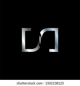 DD Letter monogram with abstrac concept style design