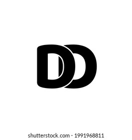 Dd Letters Design Dd Initial Letters Stock Vector (Royalty Free ...