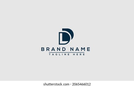 Dd Logo Design Template Vector Graphic Stock Vector (Royalty Free ...