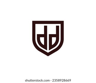 DD logo design vector template