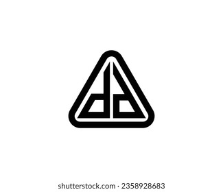 DD logo design vector template
